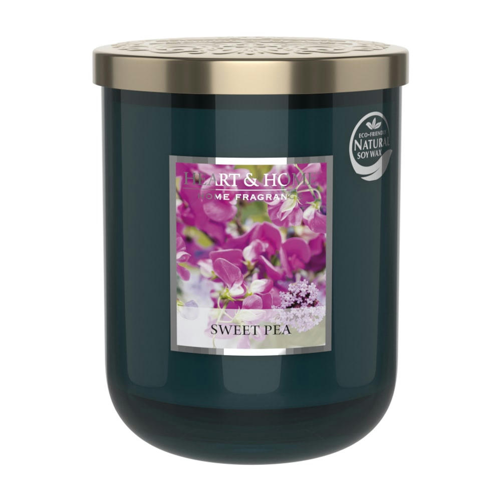 POIS DE SENTEUR - Grande bougie pois de senteur