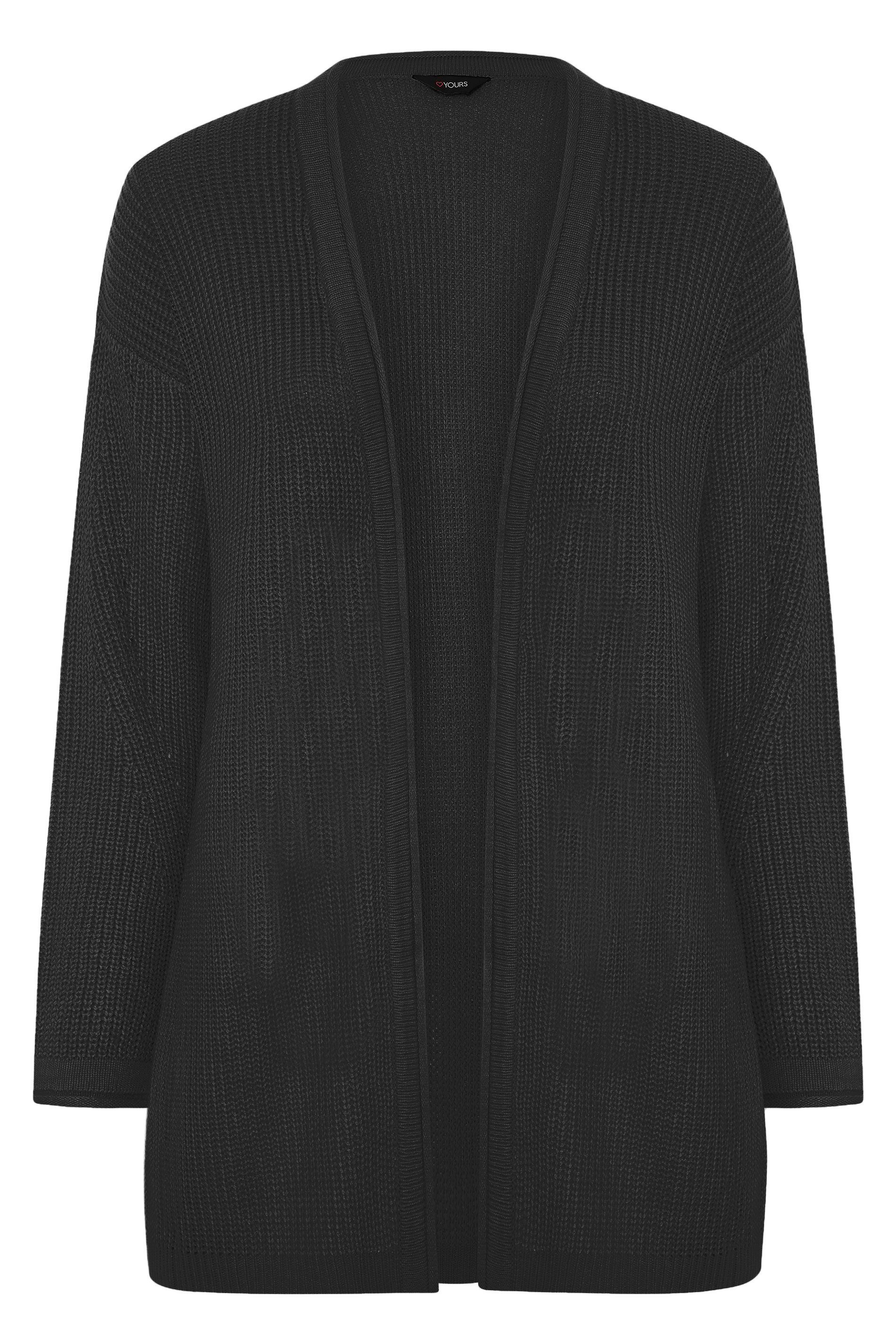 Yours Knitted Pointelle Cardigan