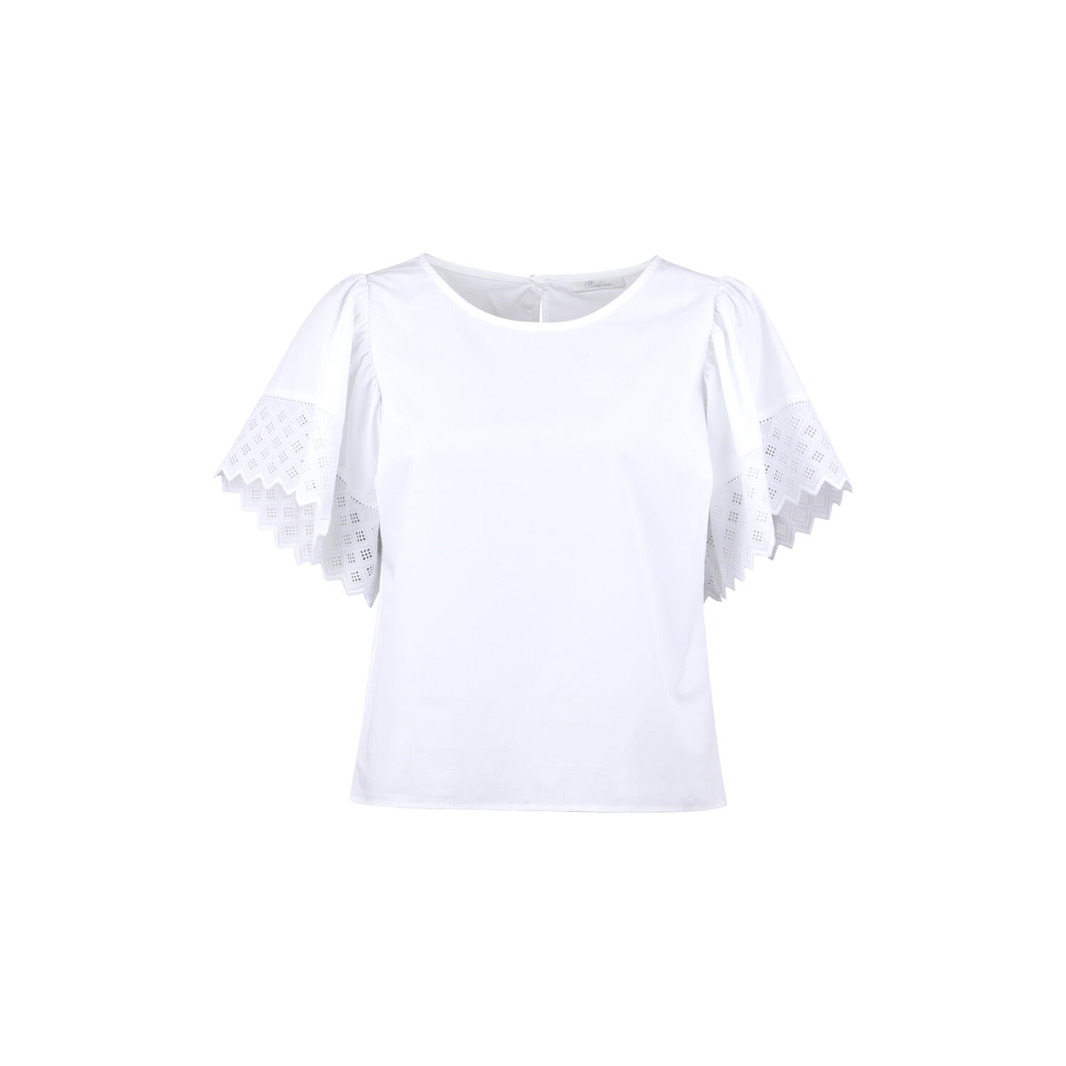 Leona Blouse Wide Slv, white