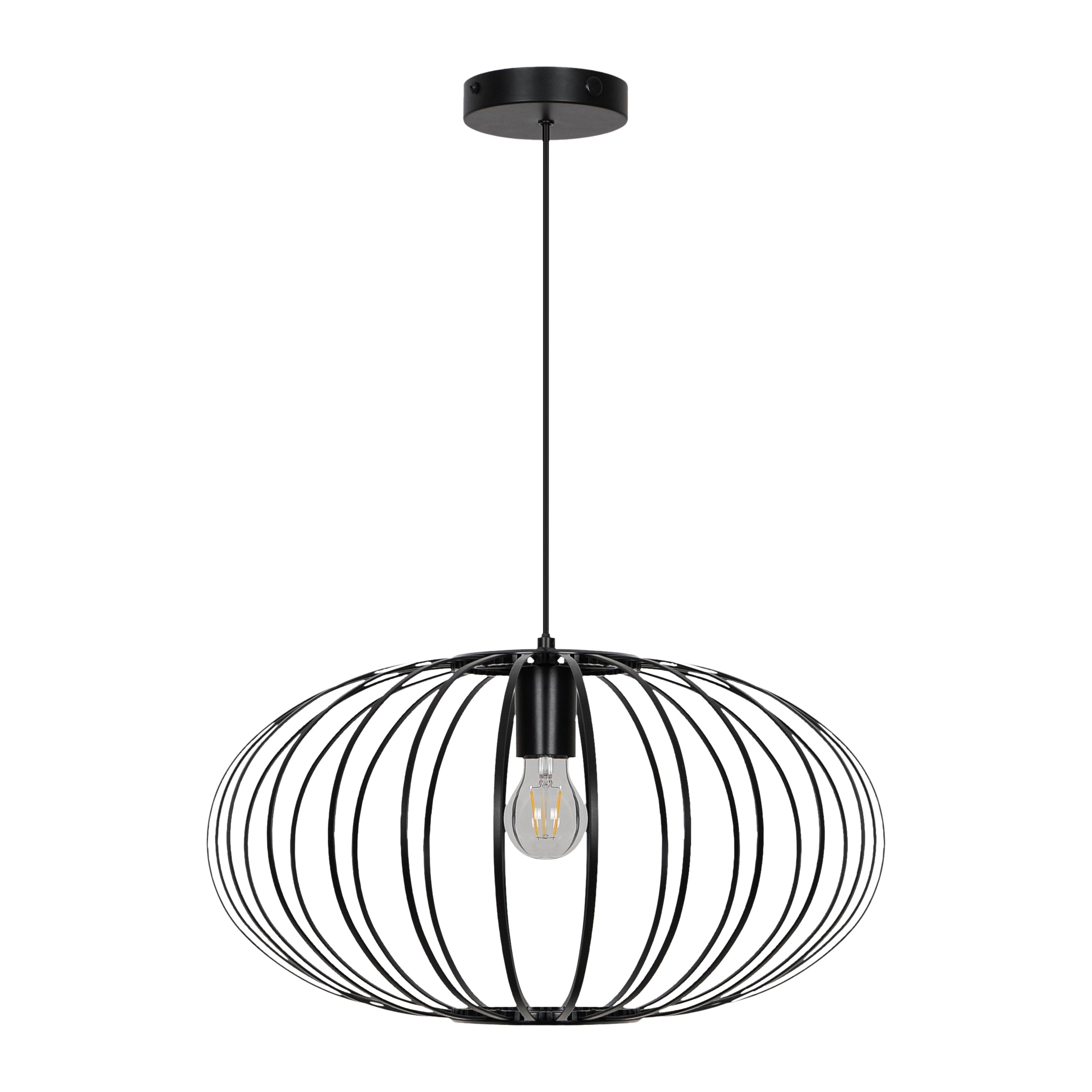 D'Lite Kemmel Hanglamp - Mat Zwart