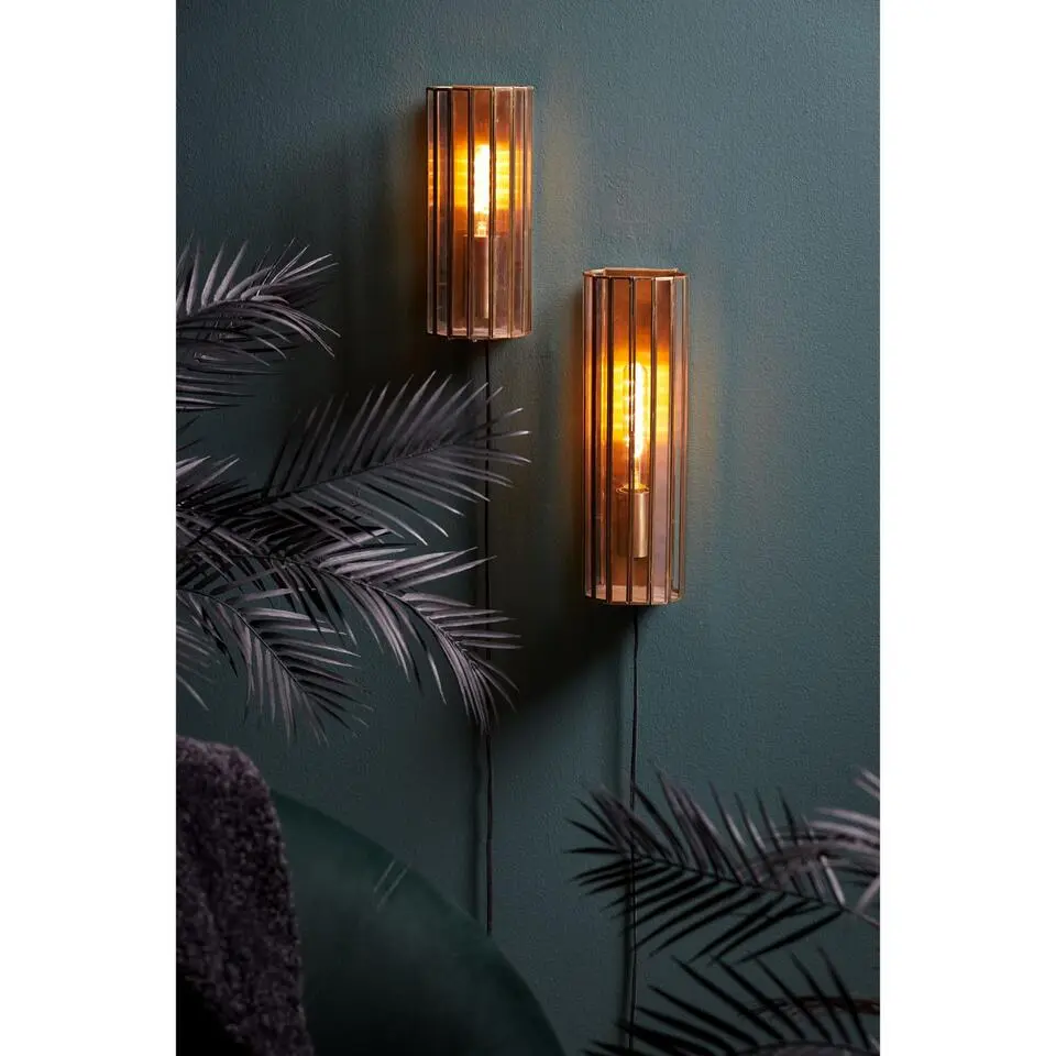 Wandlamp Str?by - Antiek Brons - &Oslash;13cm