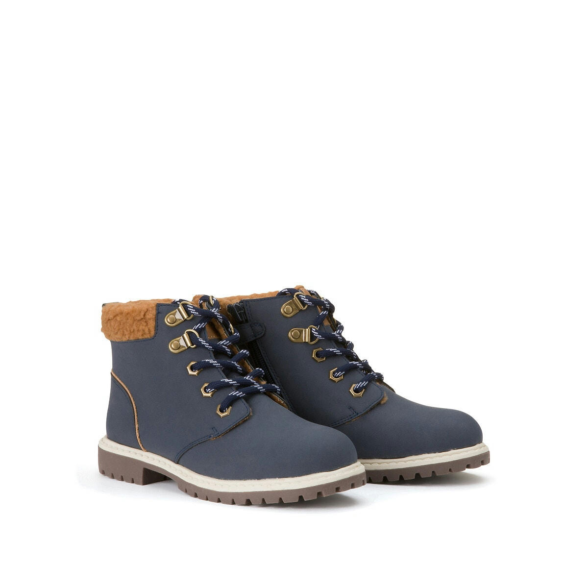 Bottines zippées et à lacets