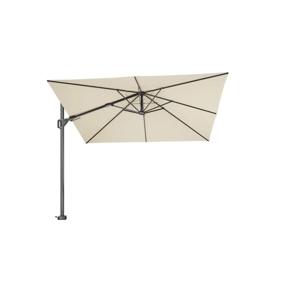 Platinum Challenger T2 zweefparasol premium - 3x3 m. - Champagne