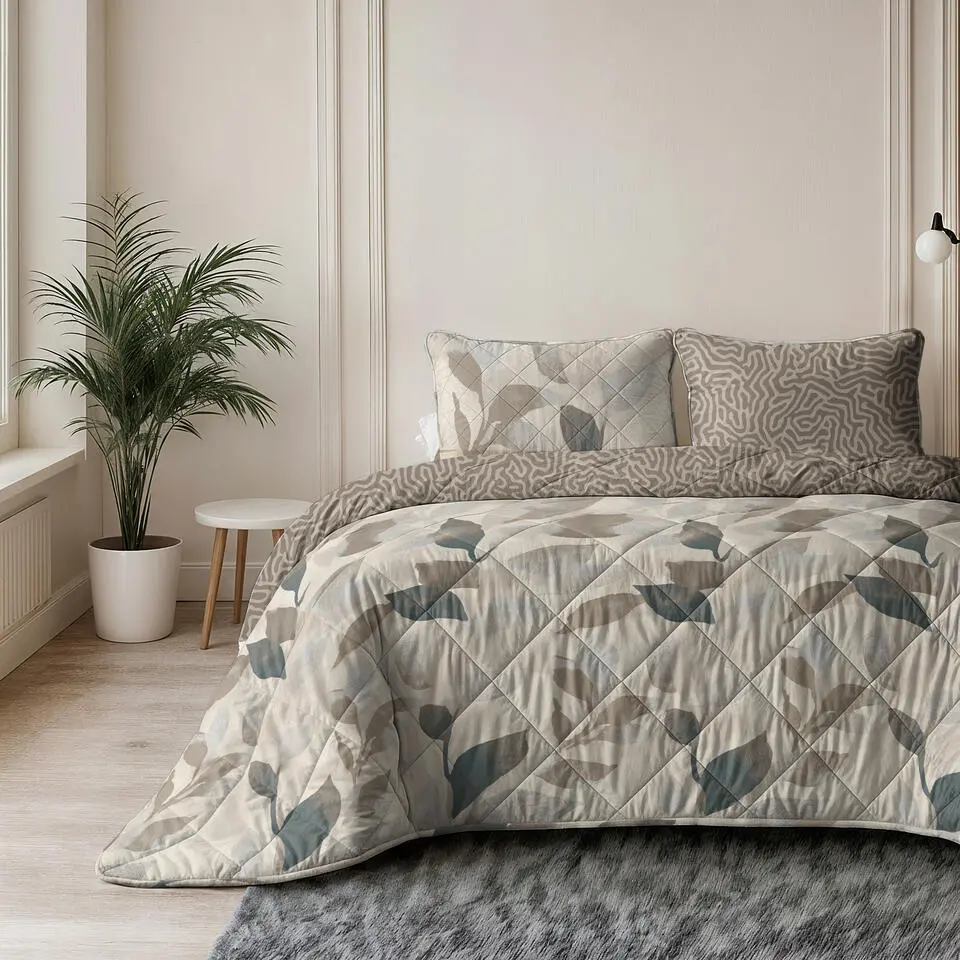 Dekbed zonder Overtrek Solitude 200x200 �?Zacht & Wasbaar �?Incl. 2 Kussenslopen