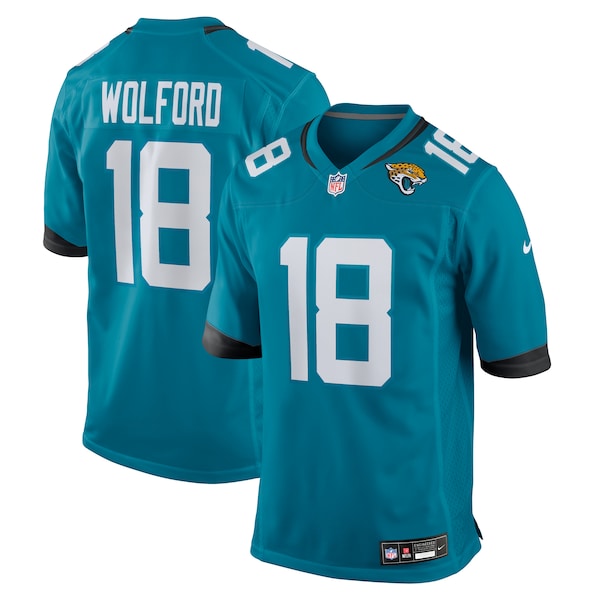 John Wolford Jacksonville Jaguars Nike Team Game Jersey -  Teal