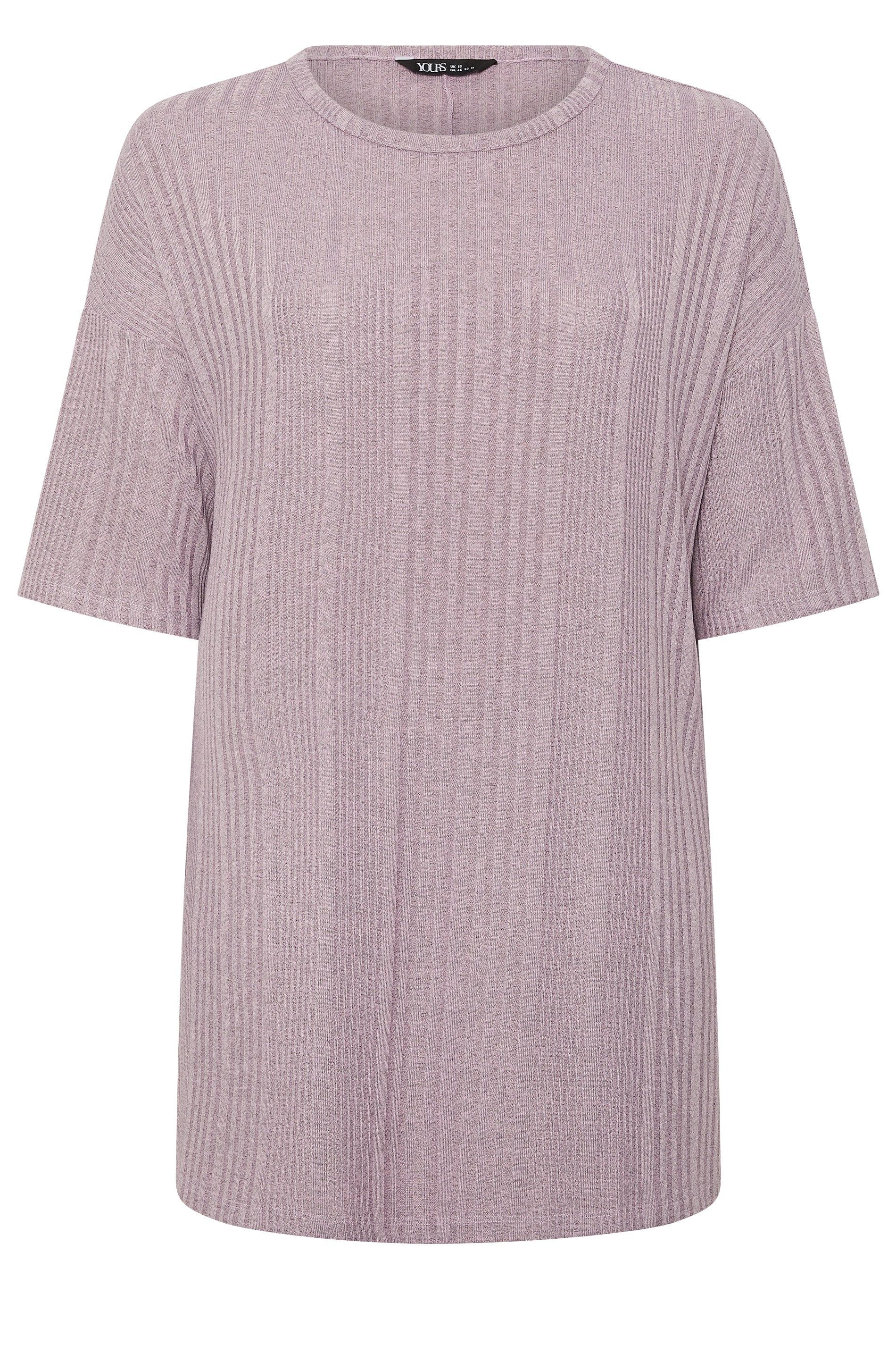 Yours Ribbed Oversized T-Shirt