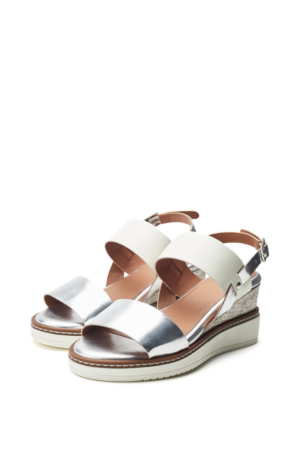 Moda In Pelle Gavasi' Leather Wedges