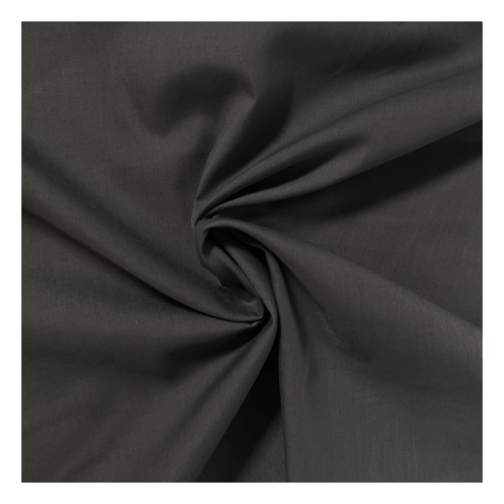 Grey Polycotton Fabric by the Metre