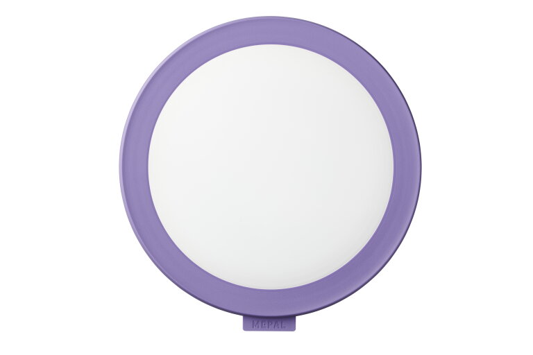 Deksel multikom Cirqula rond 2250/3000 ml - Vivid lilac