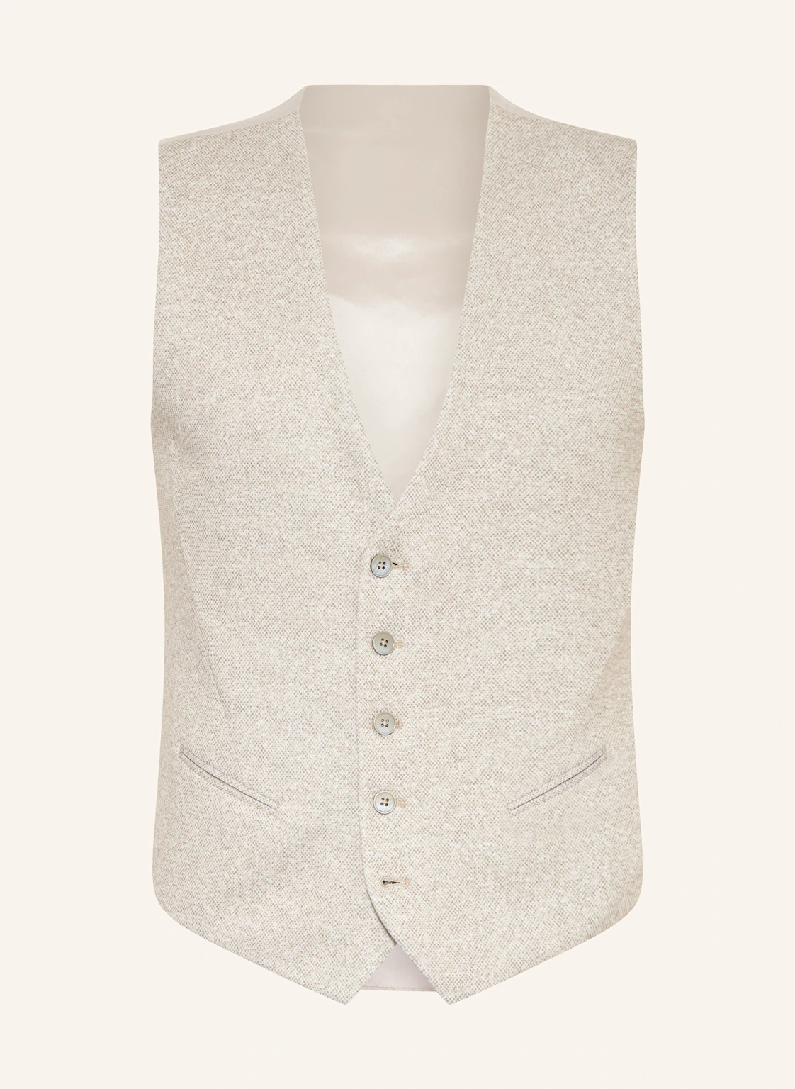 PAUL Anzugweste Extra Slim Fit zum Wenden aus Jersey