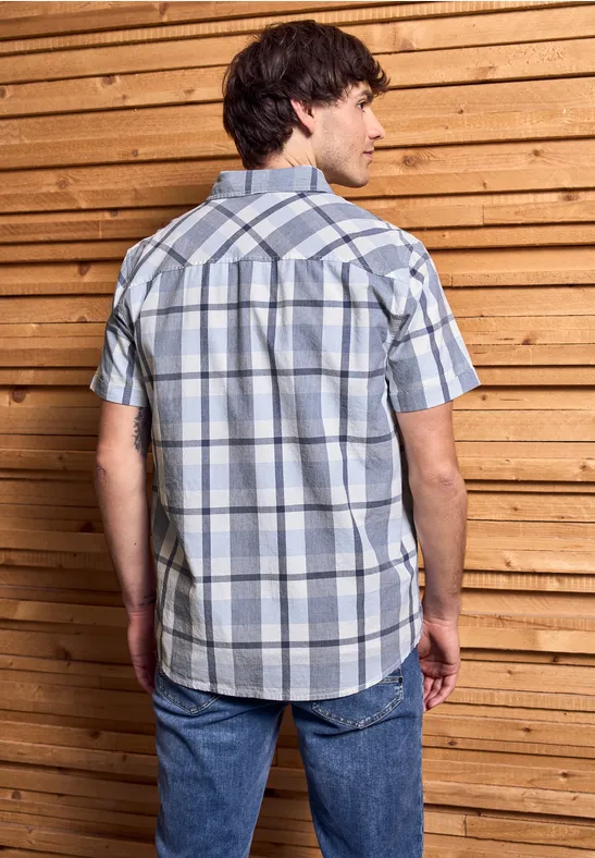 Kariertes Kurzarmhemd