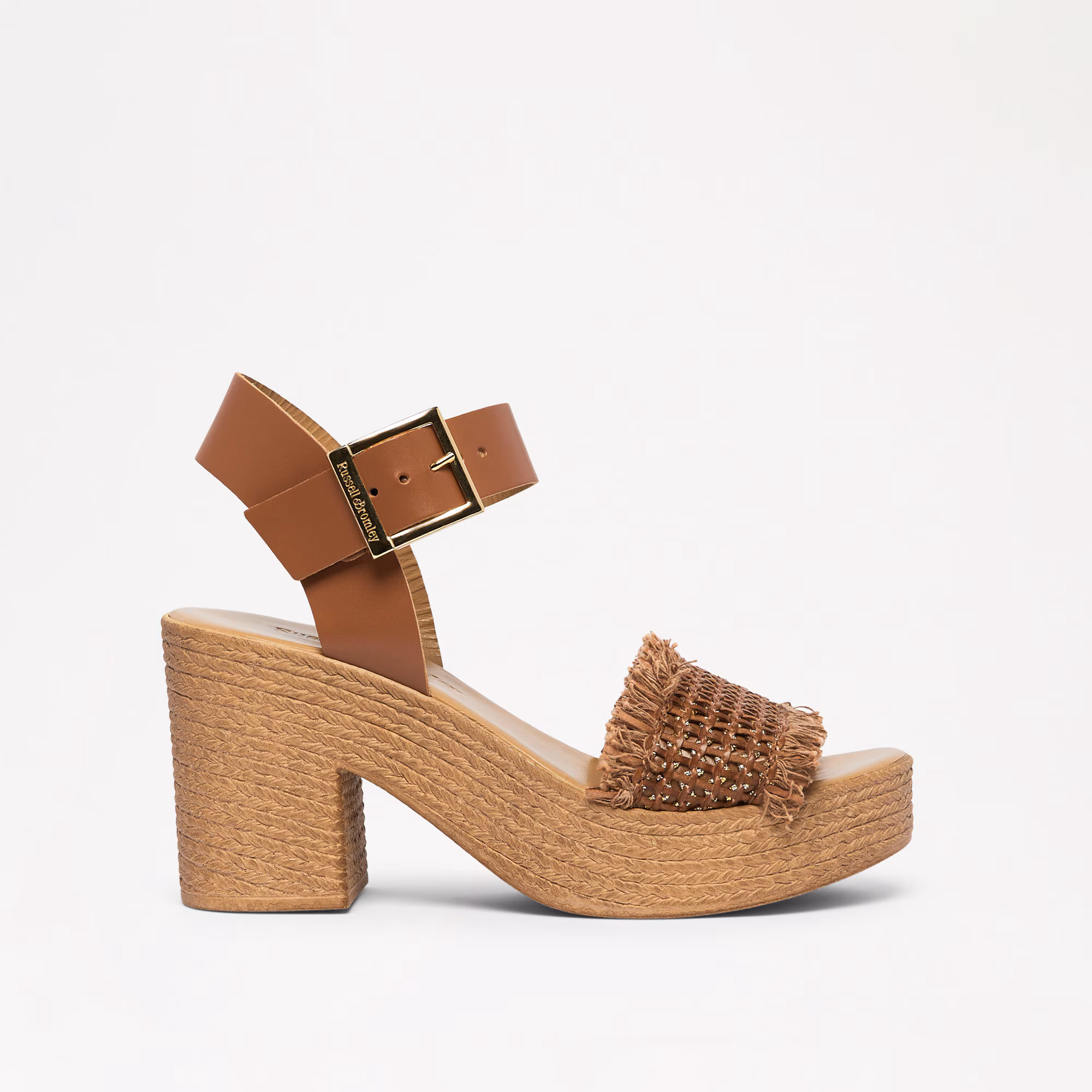 LiberateWoven Platform Sandal