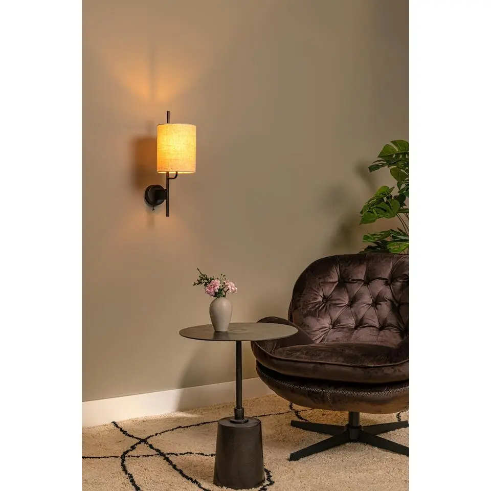 Lucide MAGIC Wandlamp - Zwart