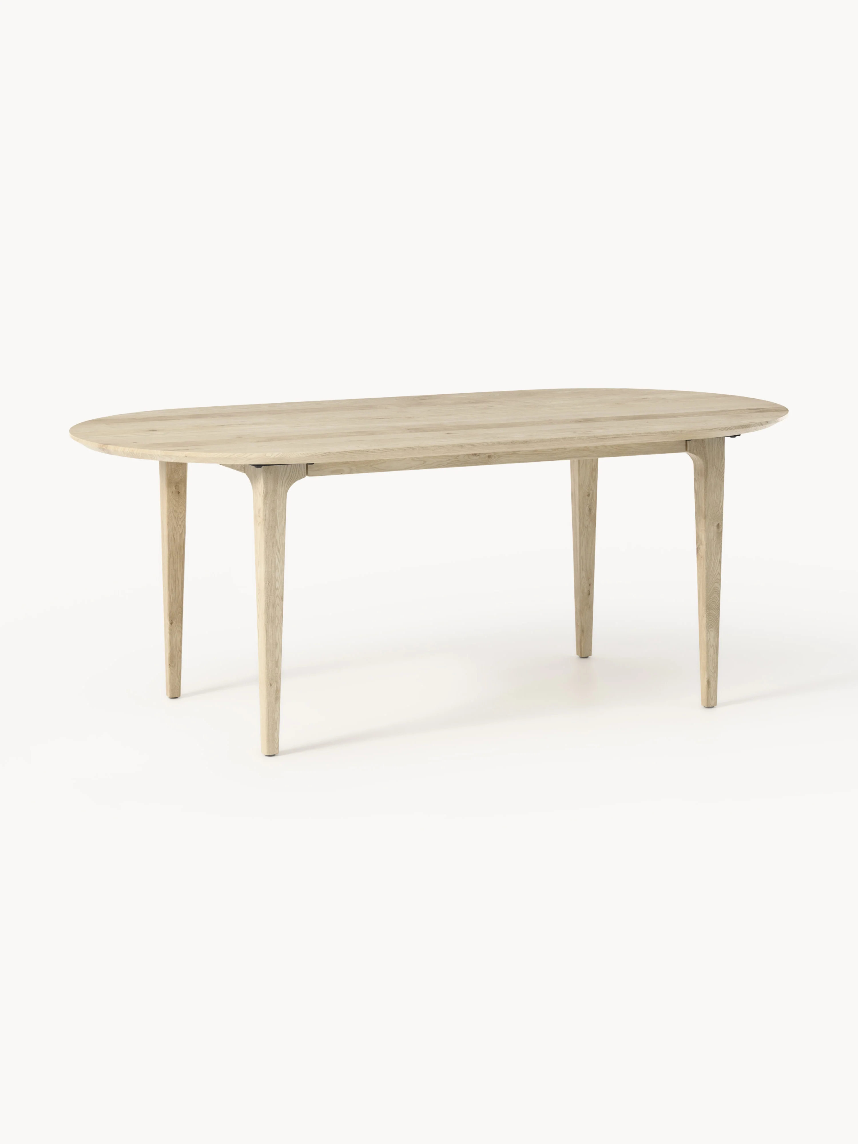 Ovaler Esstisch Archie aus Eichenholz, 200 x 100 cm