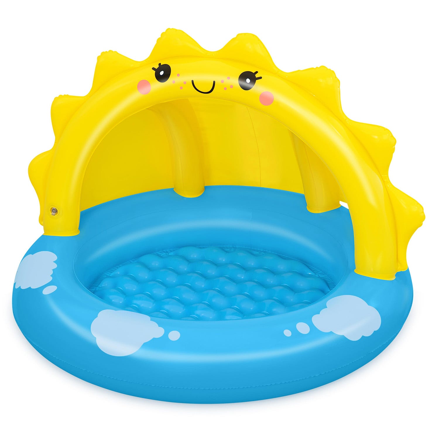 Piscina per bambini 101x97x71 cm con parasole Sunny Days