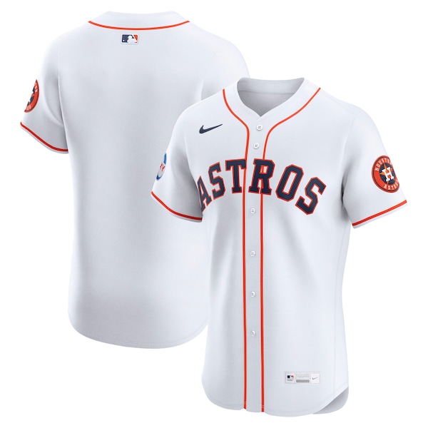 Houston Astros Nike Home Elite Jersey - White