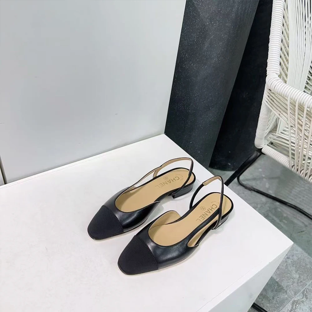 Chanel Slingbacks  Black