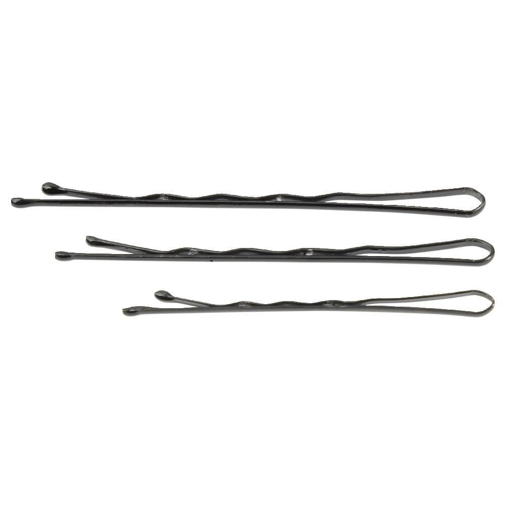 Barrette épingle à cheveux x45 métal noir L5cm