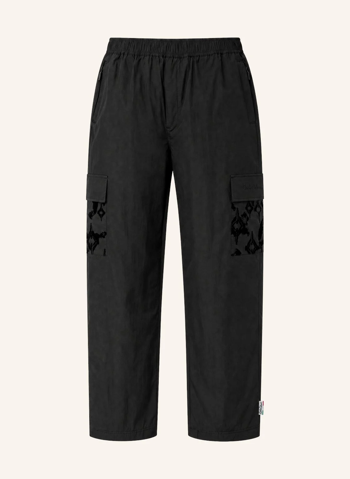 CARLO COLUCCI Flockprint Cargohose - Soft Impact FIPINGER