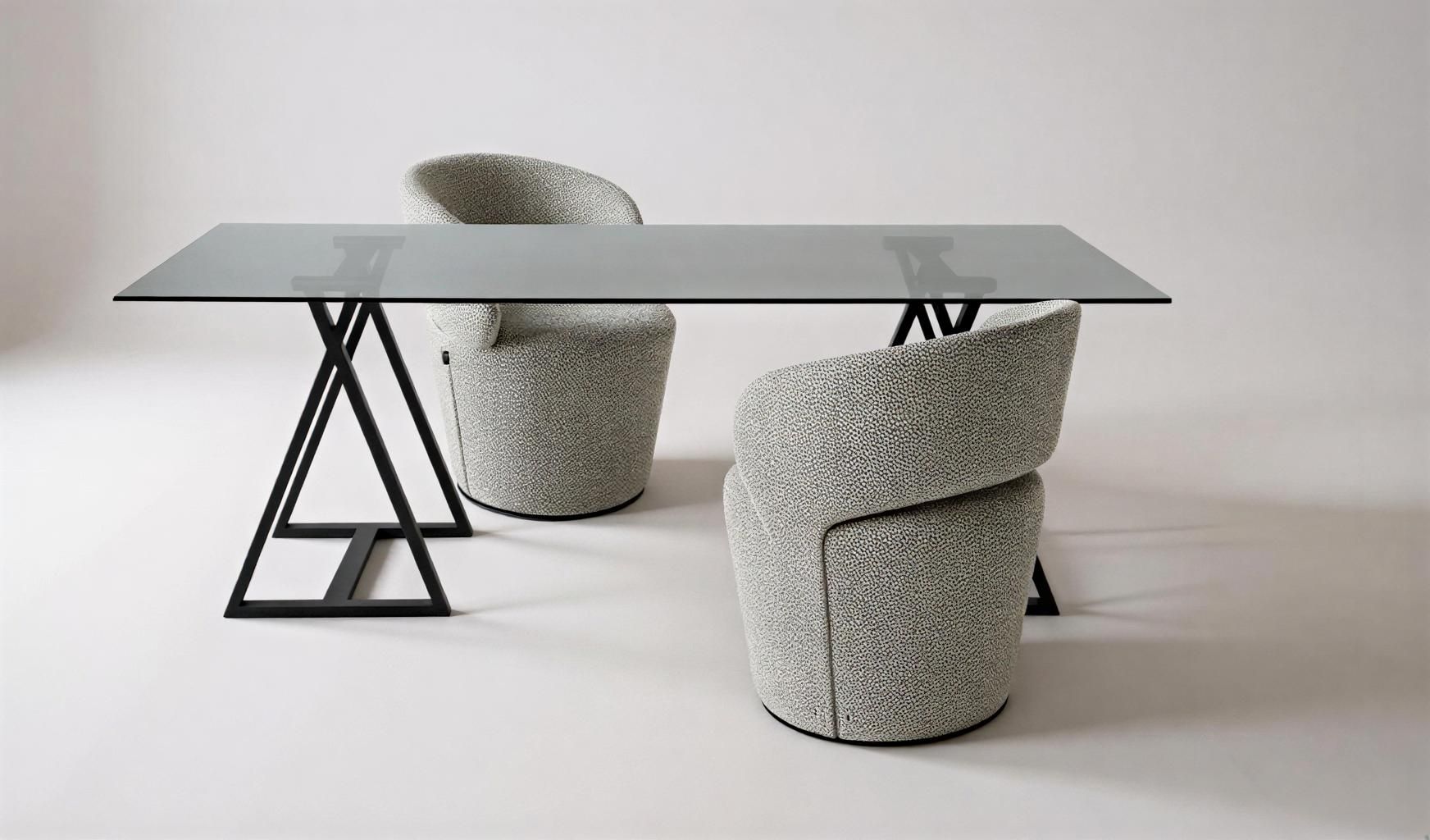 Fotel do jadalni obrotowy 360 st. Ami 63x63x80 cm