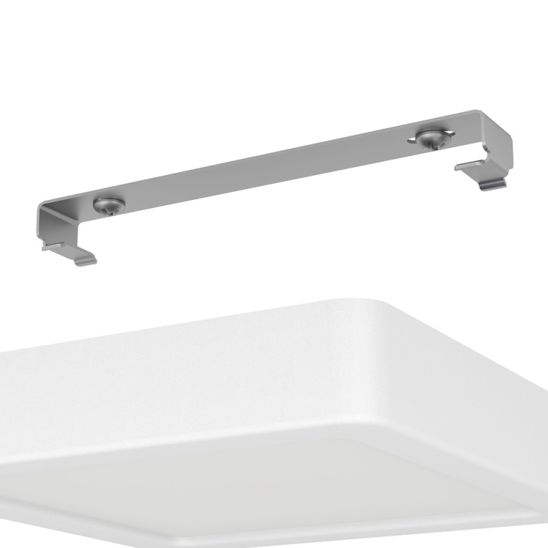 Plafonnier LED Fueva 5 blanc 16 x 16 cm blanc chaud 1350 lm 11 W EGLO