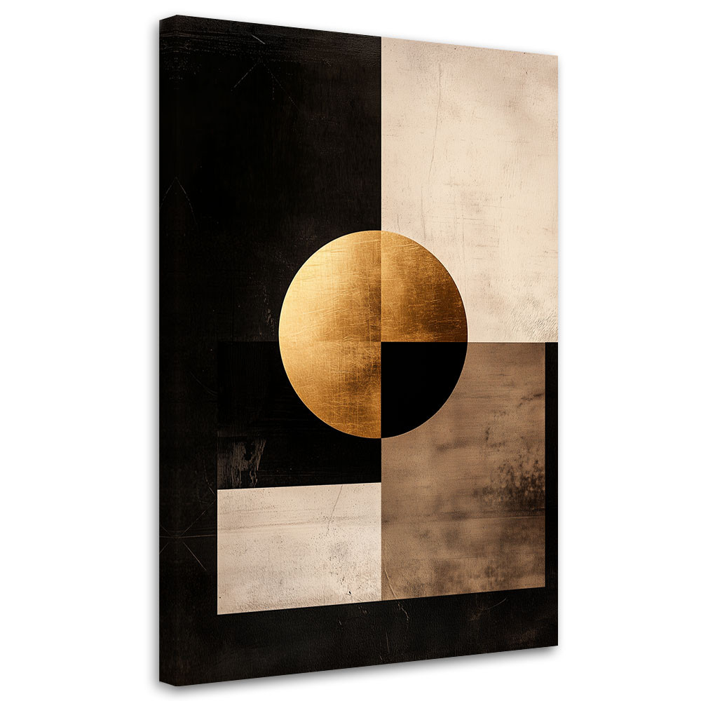 Feeby Obraz na płótnie, Koło Abstrakcja Glamour 40x60