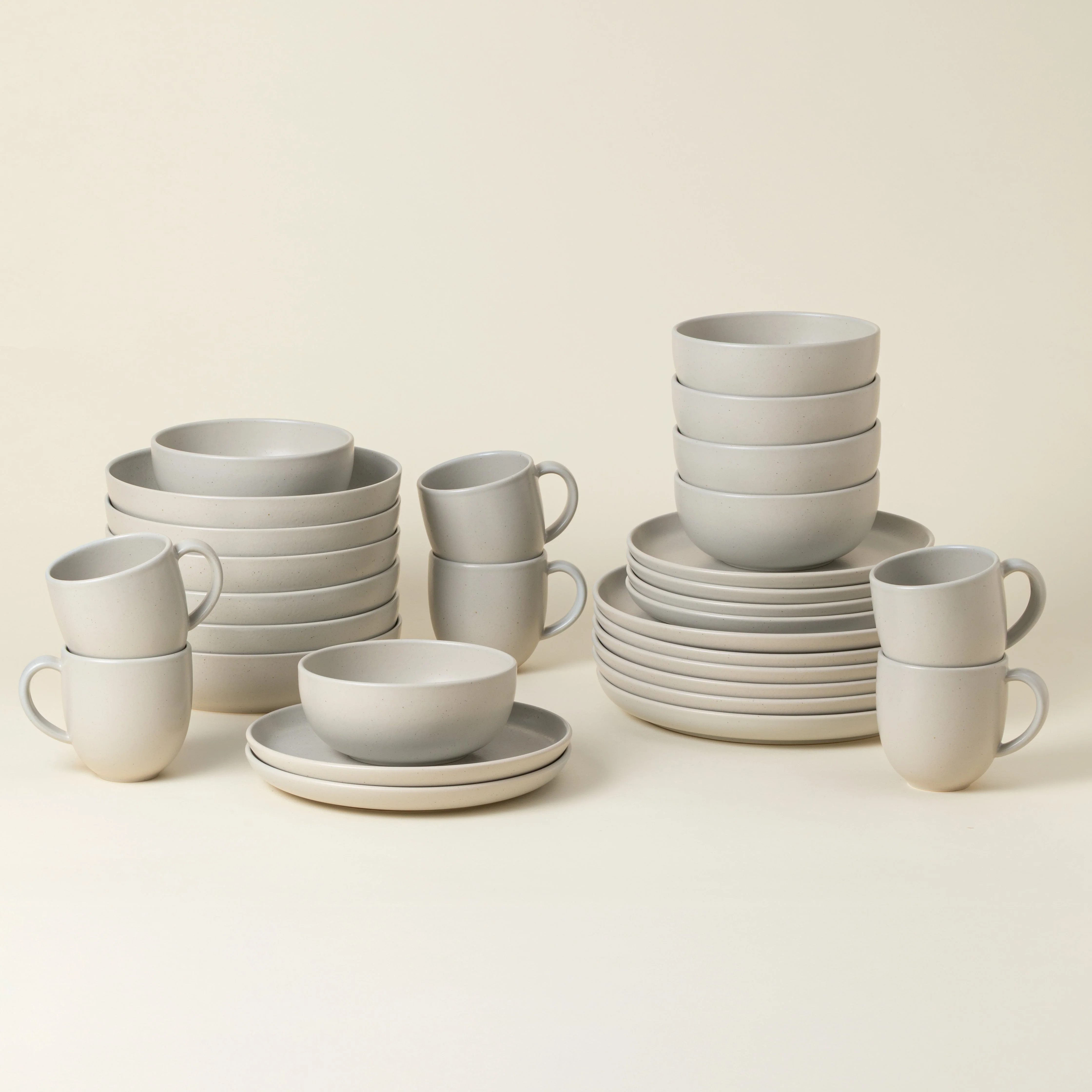 30-Piece Dinnerware Set with Mug Pacifica, Casafina by COSTA NOVA