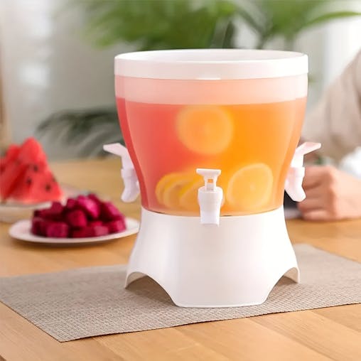 NNETM Rotary Beverage Dispenser with 3 Compartments