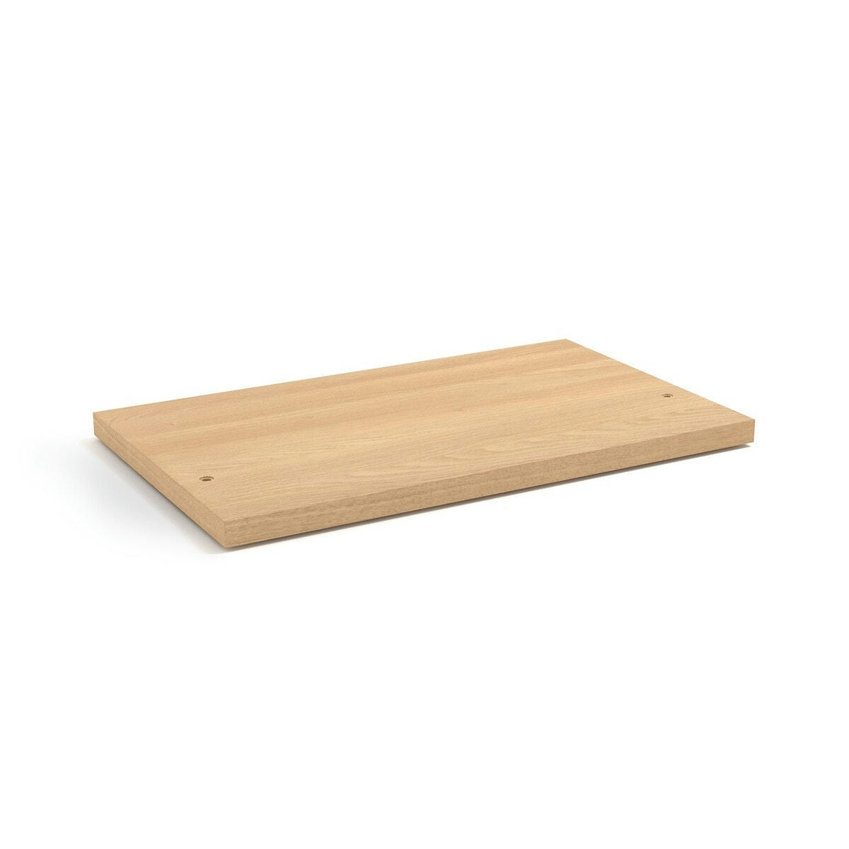 Étagère support penderie L60 cm plaqué chêne, Joha