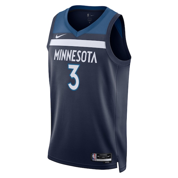 Jaden McDaniels Minnesota Timberwolves Nike Unisex Swingman Jersey - Icon Edition - Navy