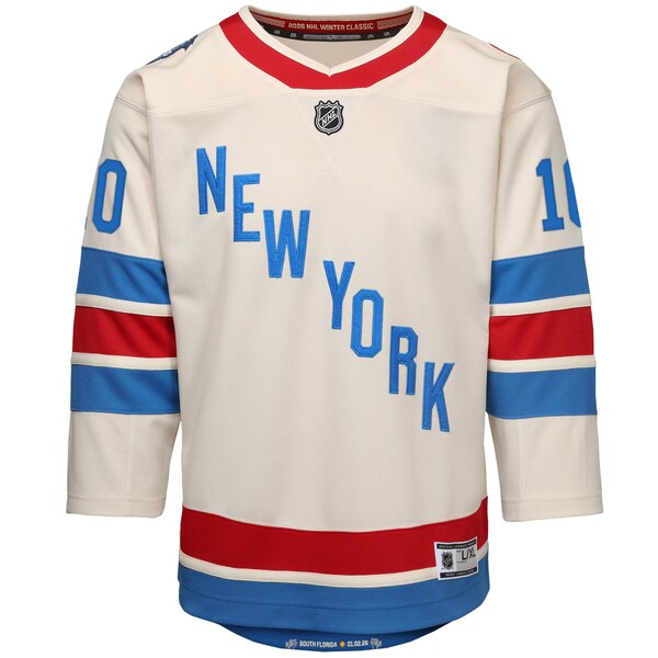 Artemi Panarin New York Rangers Outerstuff Youth 2026 NHL Winter Classic Premier Jersey - White