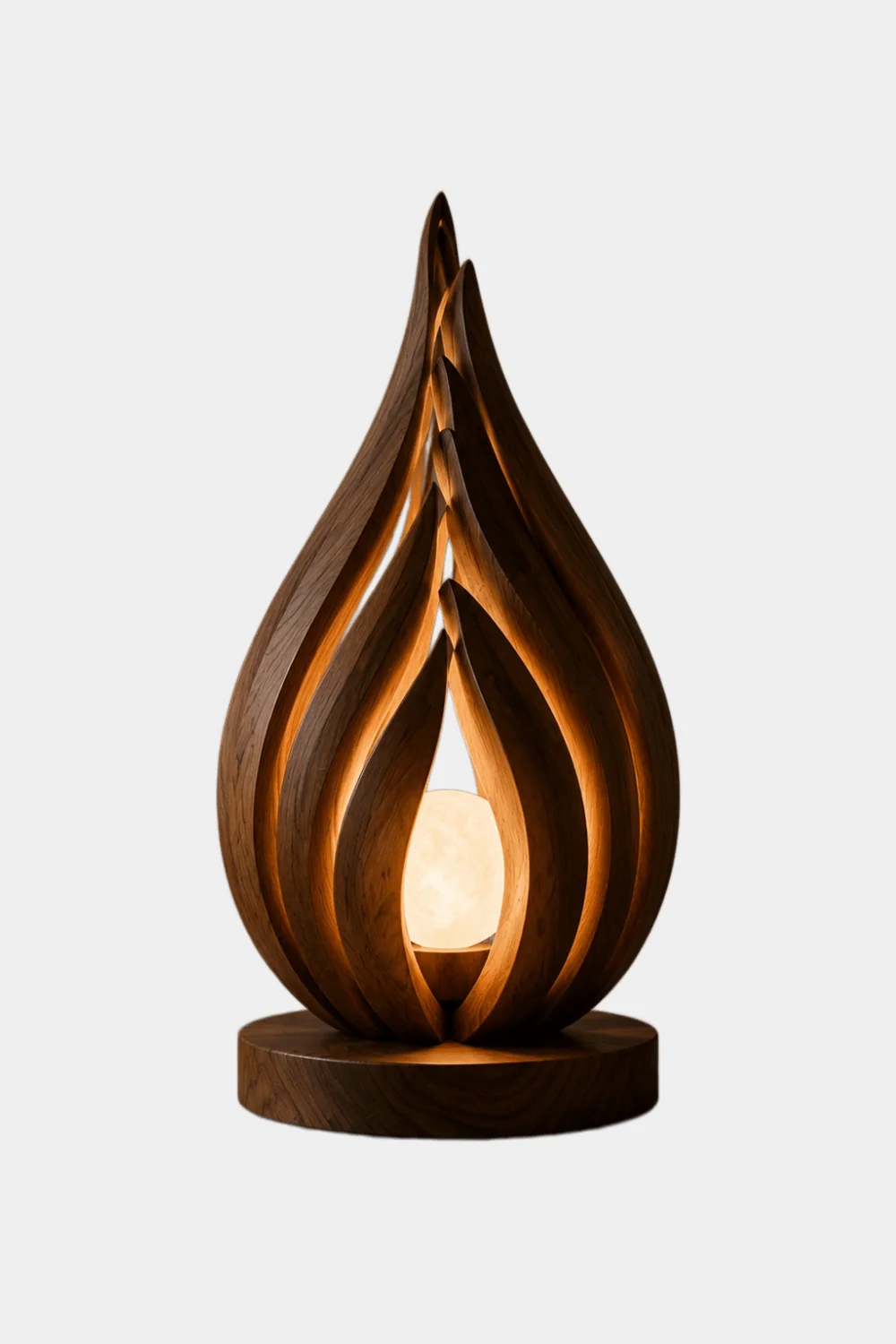 Wooden Art Lamp #WL073