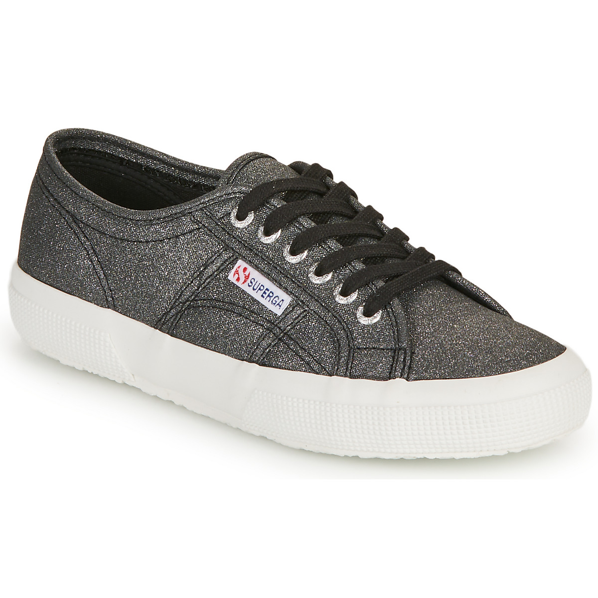 Superga - 2750 GLITTER CANVAS - Grey