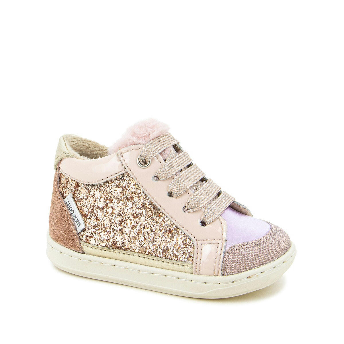 Baskets en cuir Bouba Connect Fur