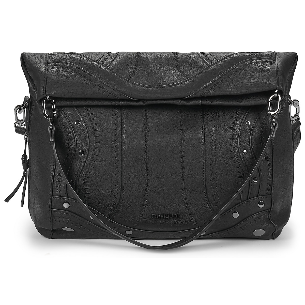 Desigual - EMBRO PATCH LOVERTY - Black