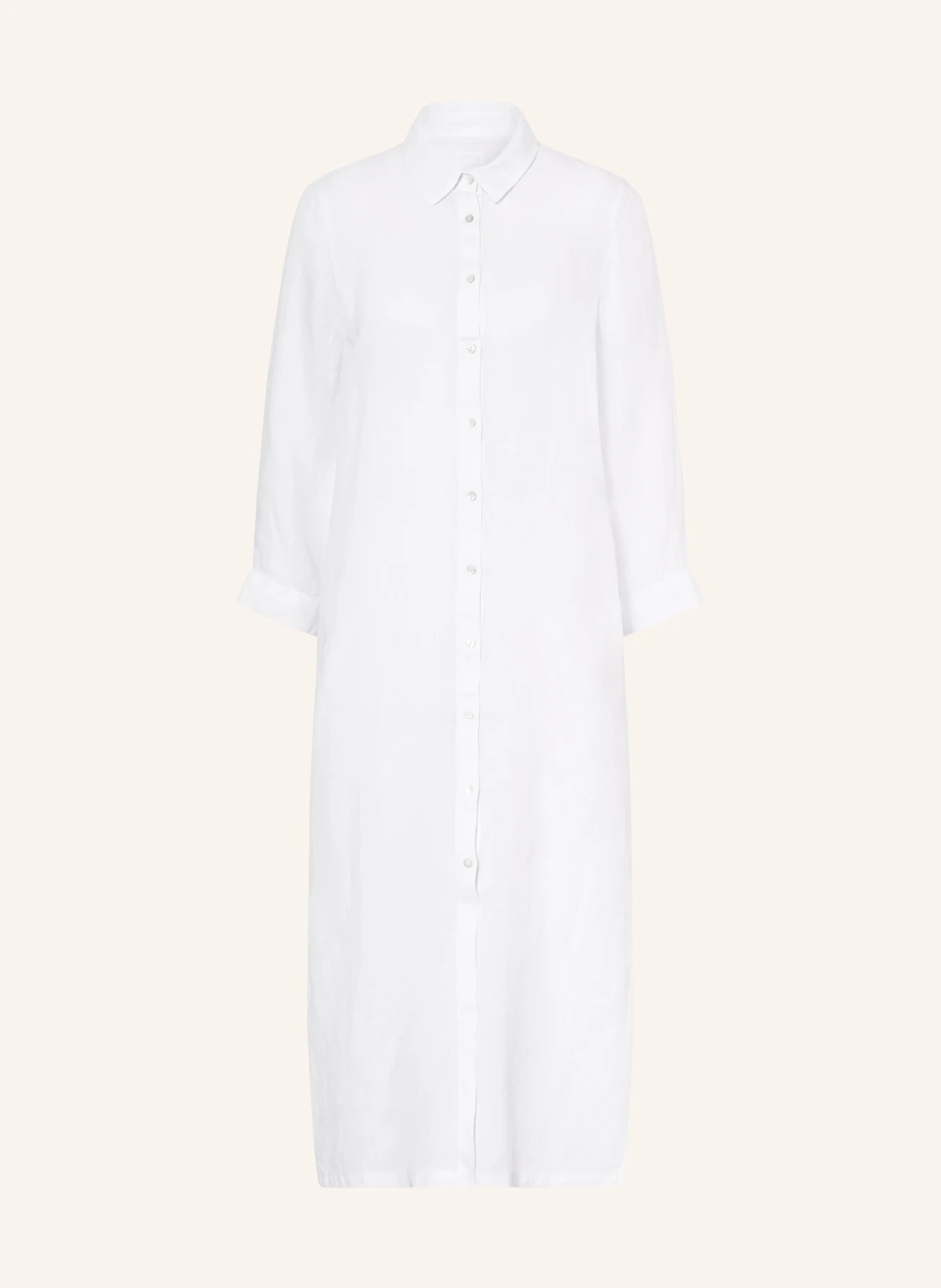 120%lino Hemdblusenkleid aus Leinen