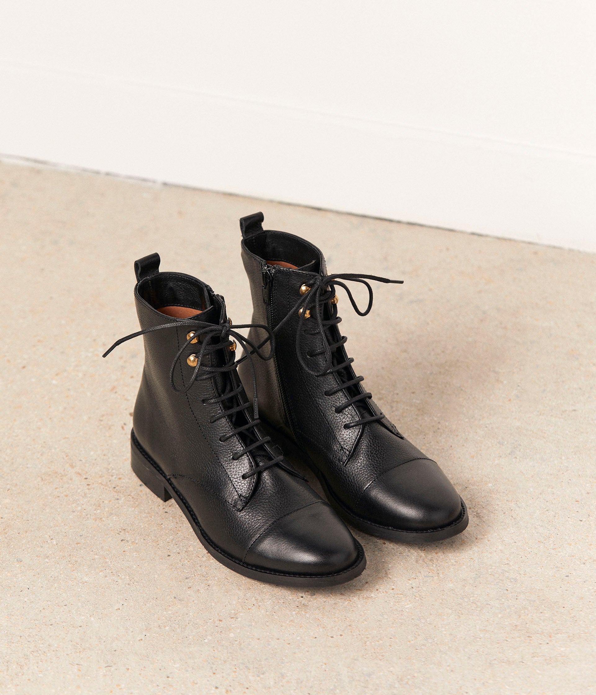 Bottines lacées Anémone