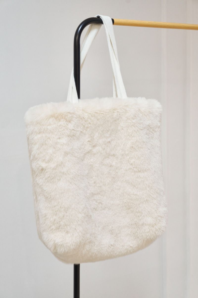 Torba Alaska bear cream 46x40x4 cm I AM FAKE