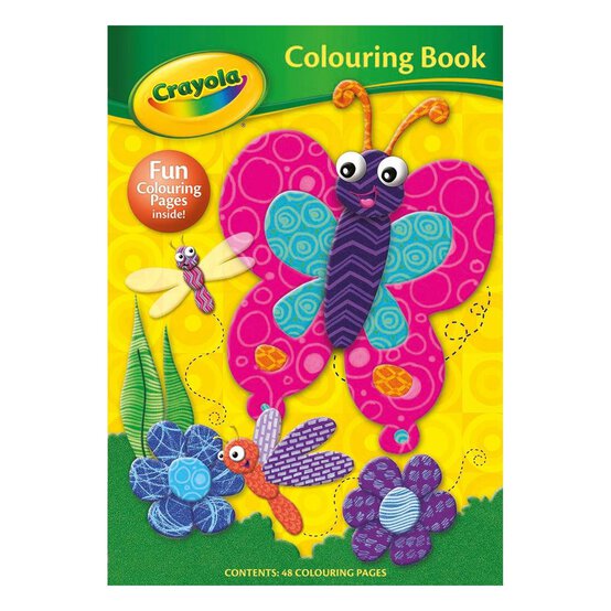 Crayola Butterfly Colouring Book