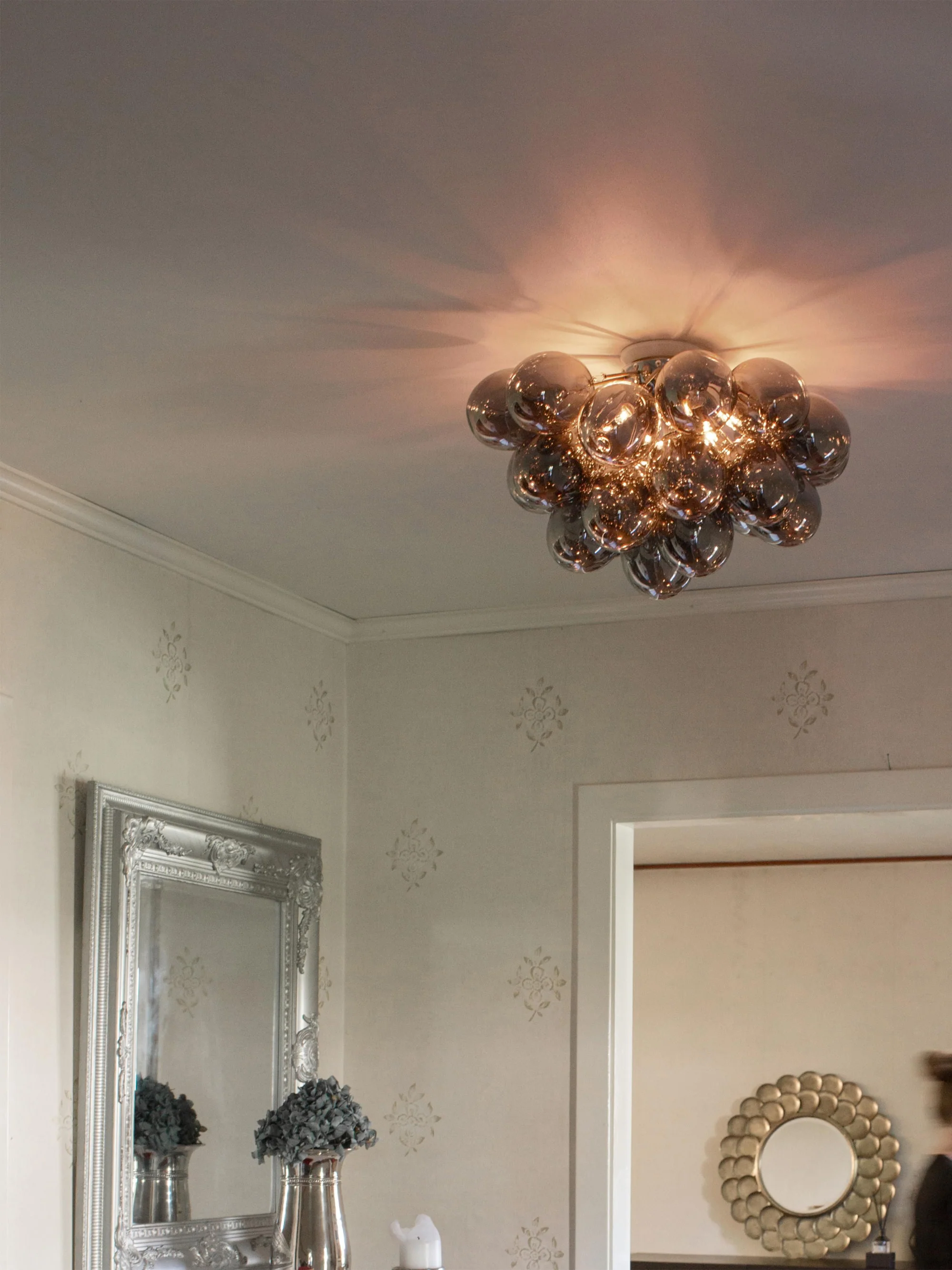 Mundgeblasene LED-Deckenleuchte Gross