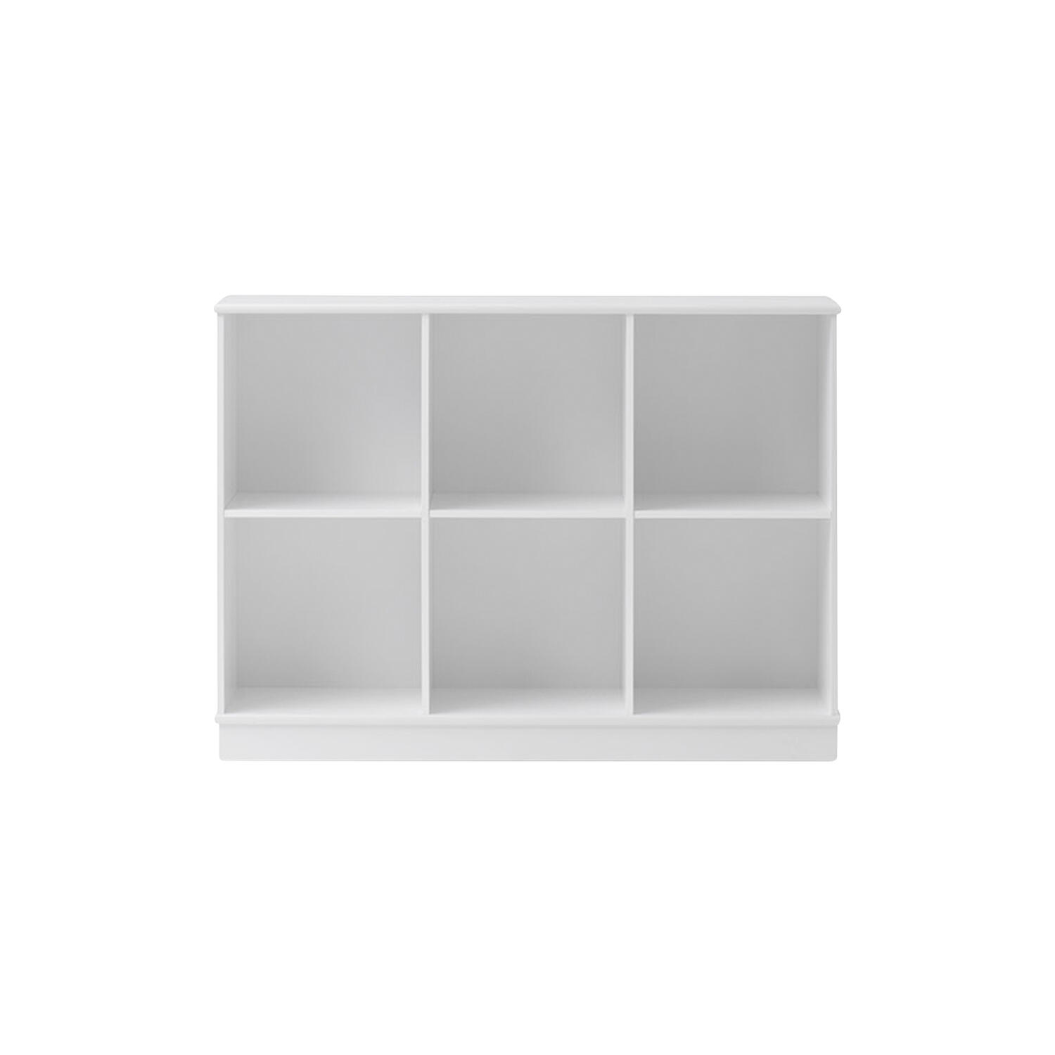 Wood reol 3x2 vandret med sokkel