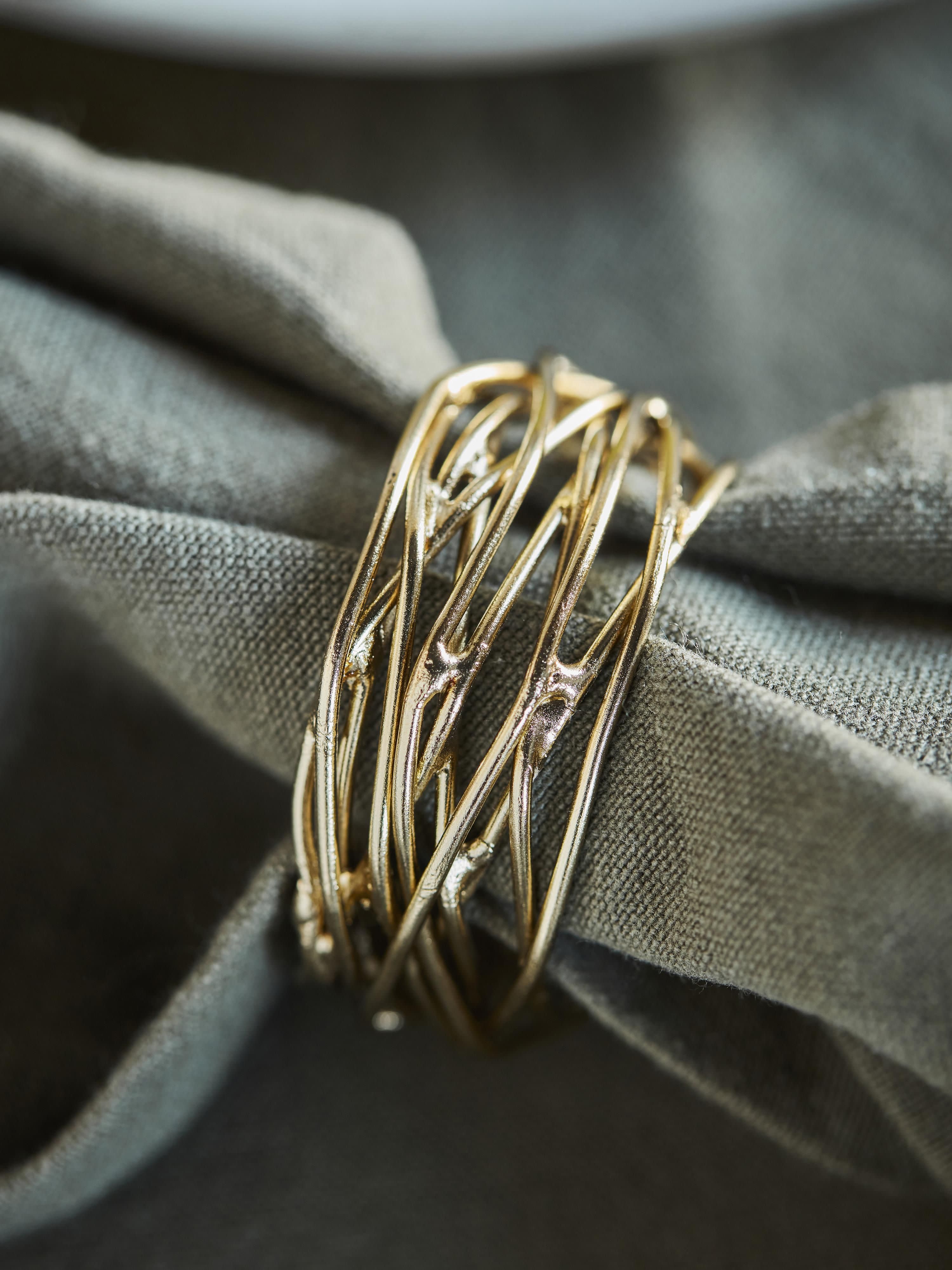 Serviettenringe Ring, 4er-Set