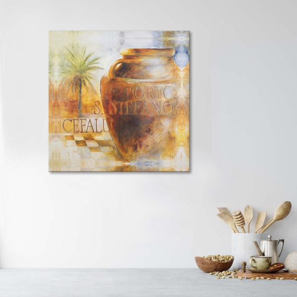 Feeby Obraz na płótnie Jeden duży dzban 30x30