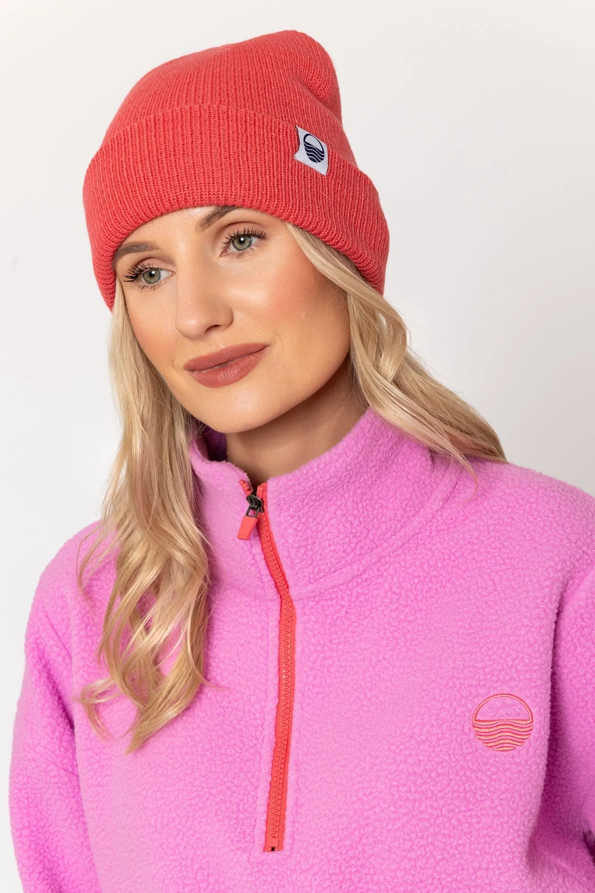 Coral Beanie Hat