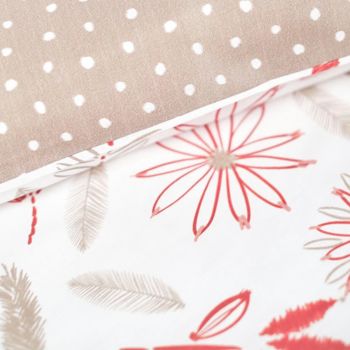 - Parure de lit en Polyester Marron 220x240 cm