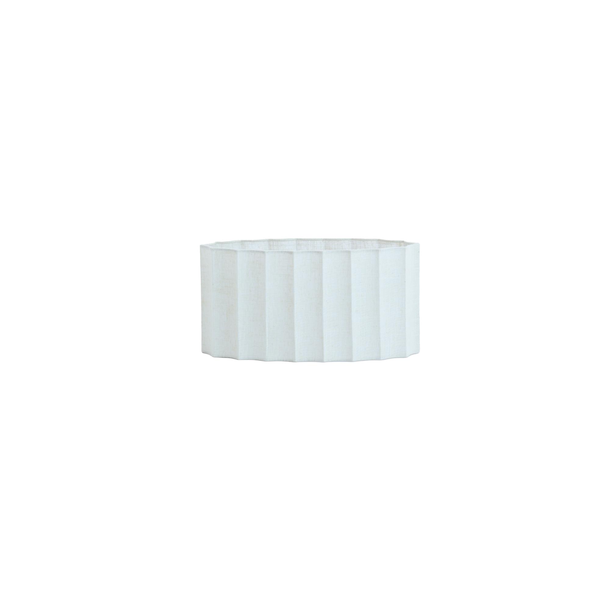 Light & Living lampenkap Disli - wit - 38x17.5x19cm