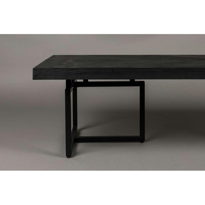 CLASS - Table basse design en bois noir