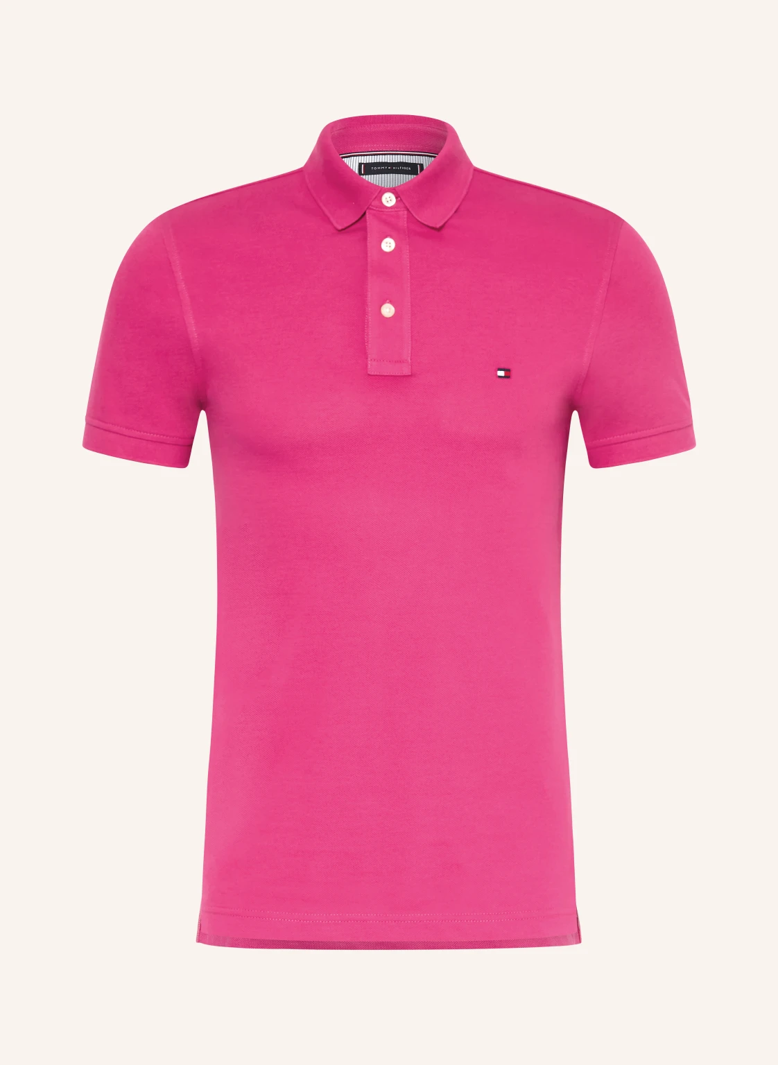 TOMMY HILFIGER Piqué-Poloshirt Slim Fit