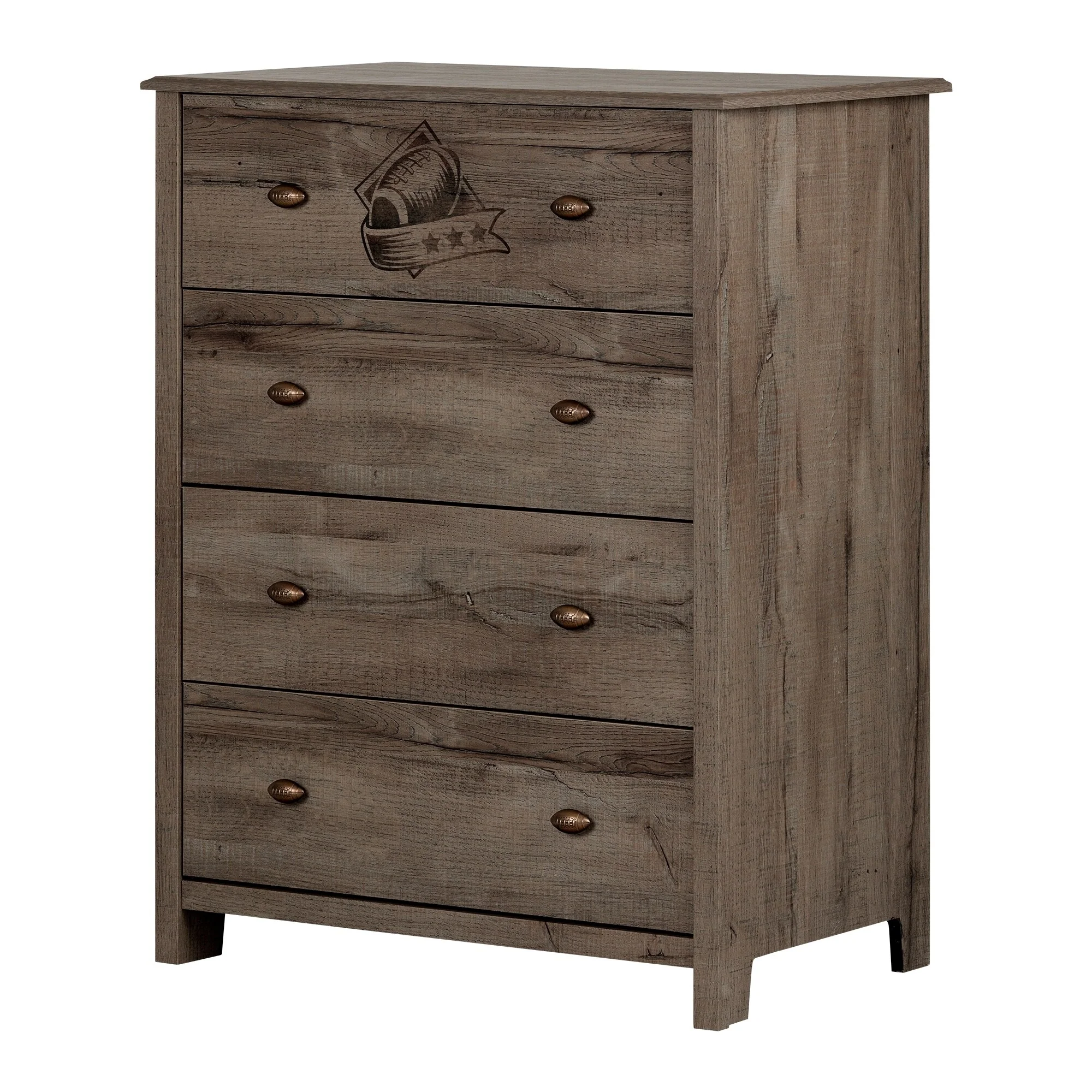 South Shore Vinbardi Football 4-Drawer Chest