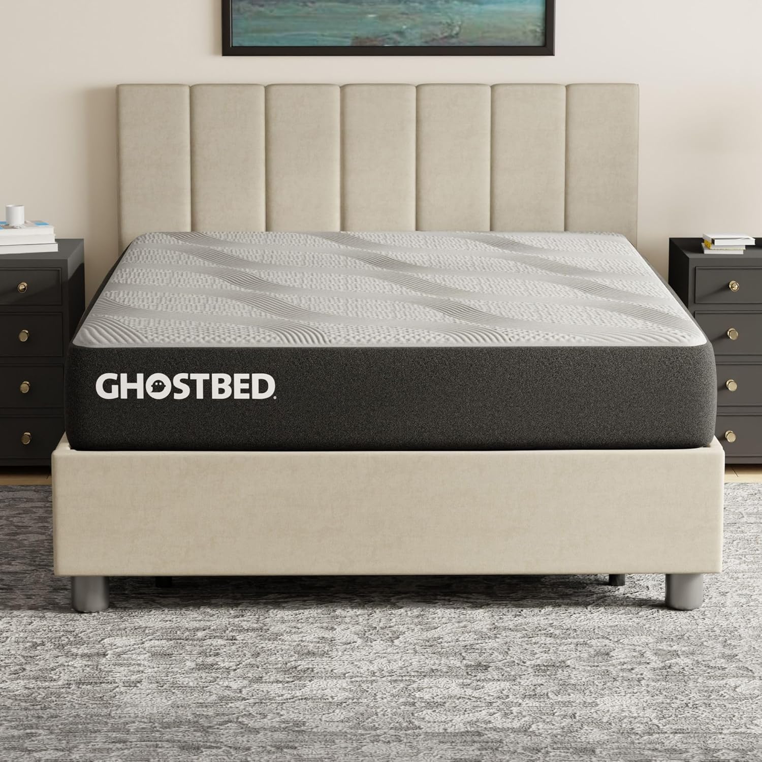 GhostBed Ultimate 11 Inch Mattress - Memory Foam Twin XL Mattress, Firm Feel with Breathable, Cool-to-The-Touch Cover - Made in The USA, CertiPUR-US Certified